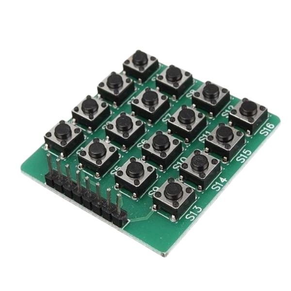 Matrice de Boutons 4×4