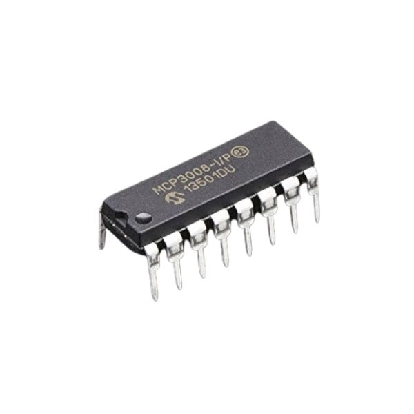 MCP3008 – Convertisseur Analogique-Numérique 10 Bits (ADC SPI)