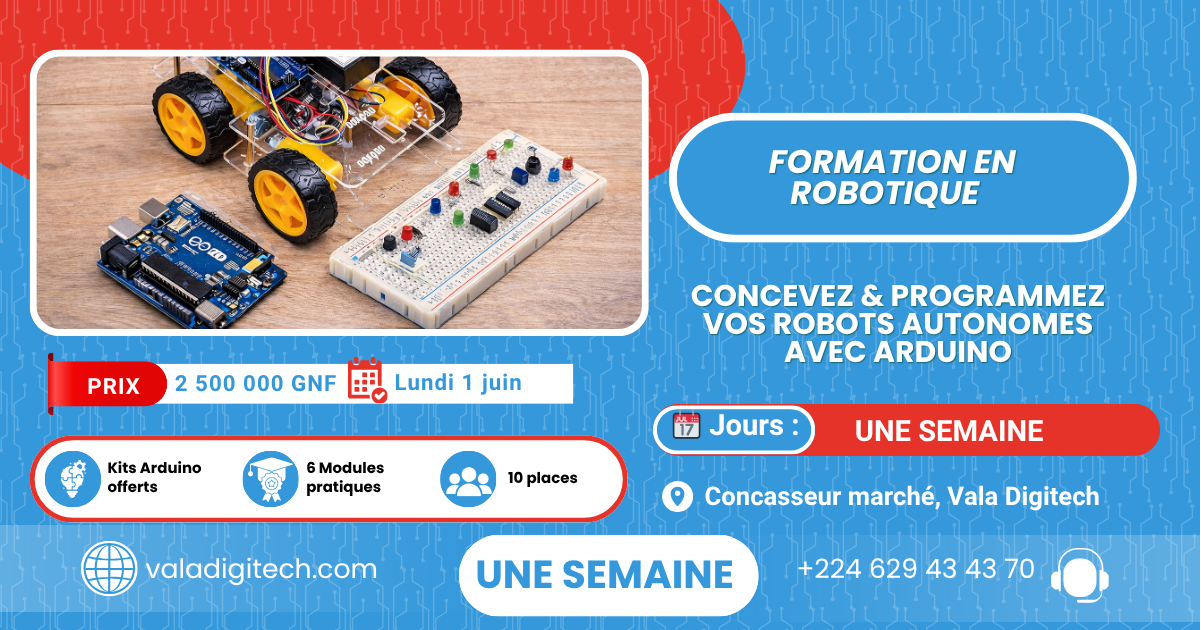 Formation en ROBOTIQUE