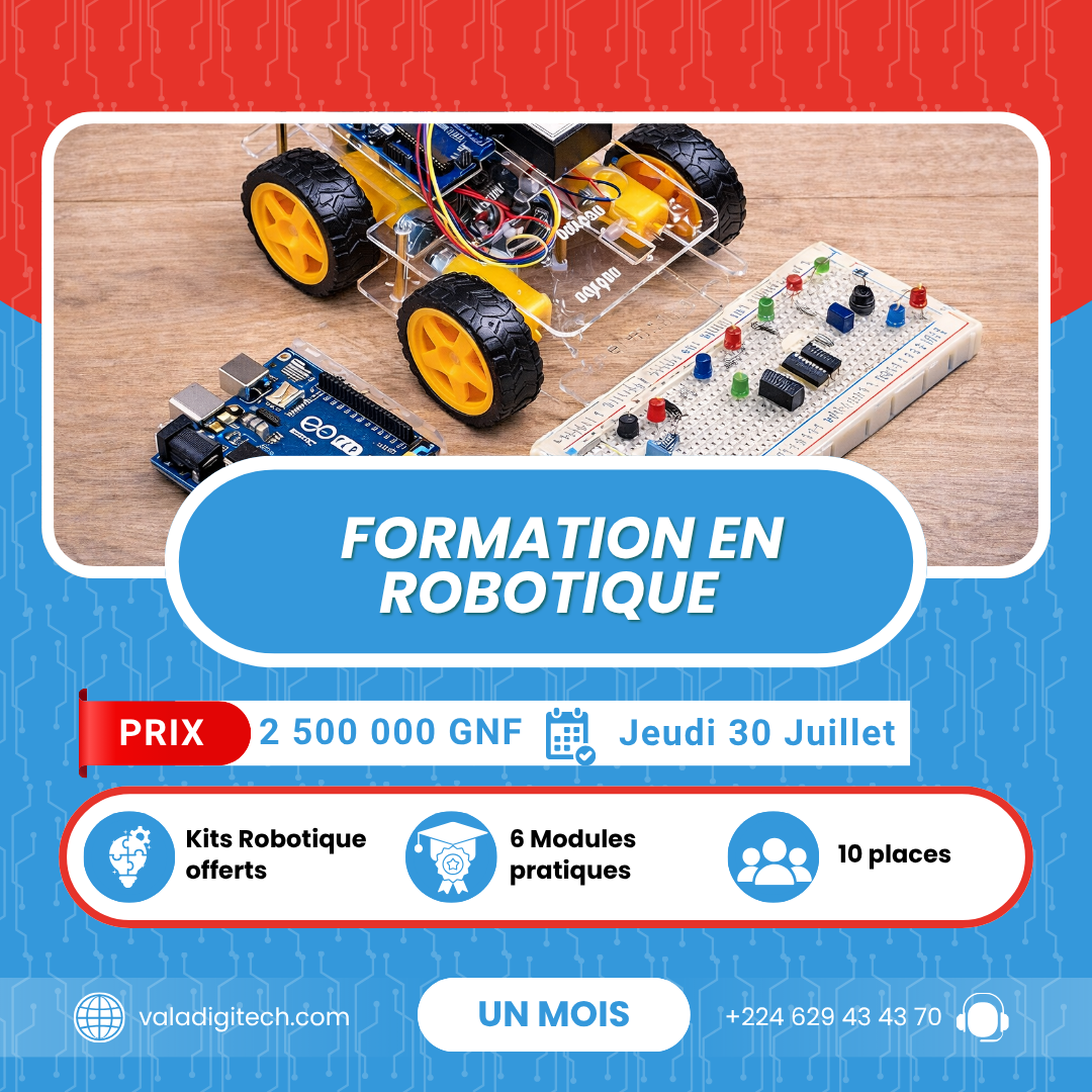 Formation en ROBOTIQUE