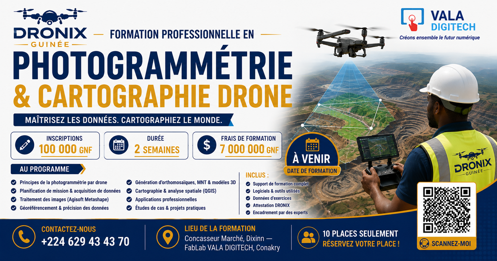 Photogrammétrie & Cartographie Drone