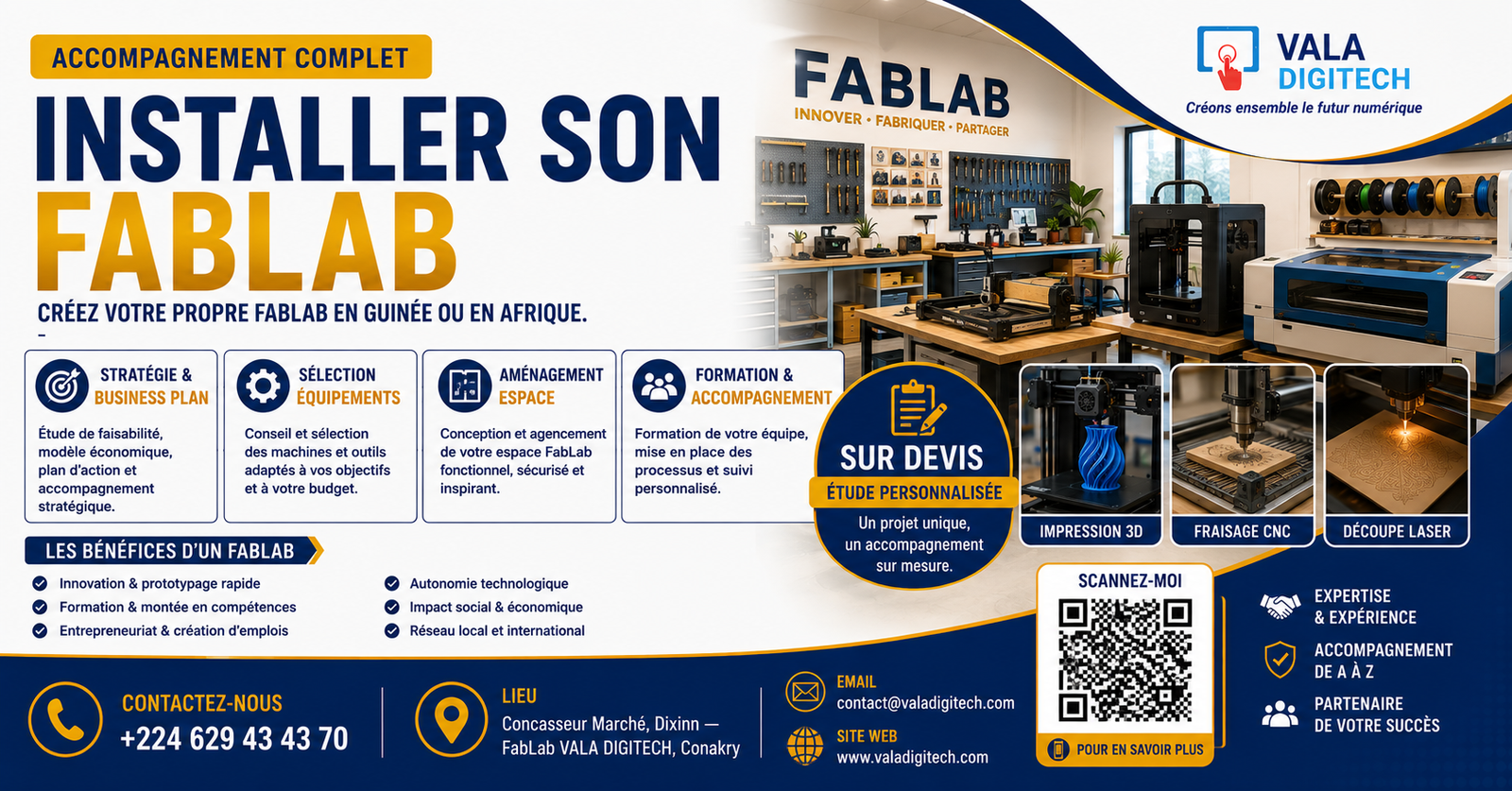 Installer son FabLab