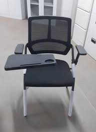 Chaise d’Étudiant et de Bureau avec Tablette Écritoire Intégrée