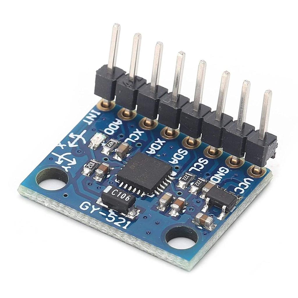 DZ-225 ITG/MPU6050 – Module gyroscope et accéléromètre 6 axes (avec connecteurs soudés)