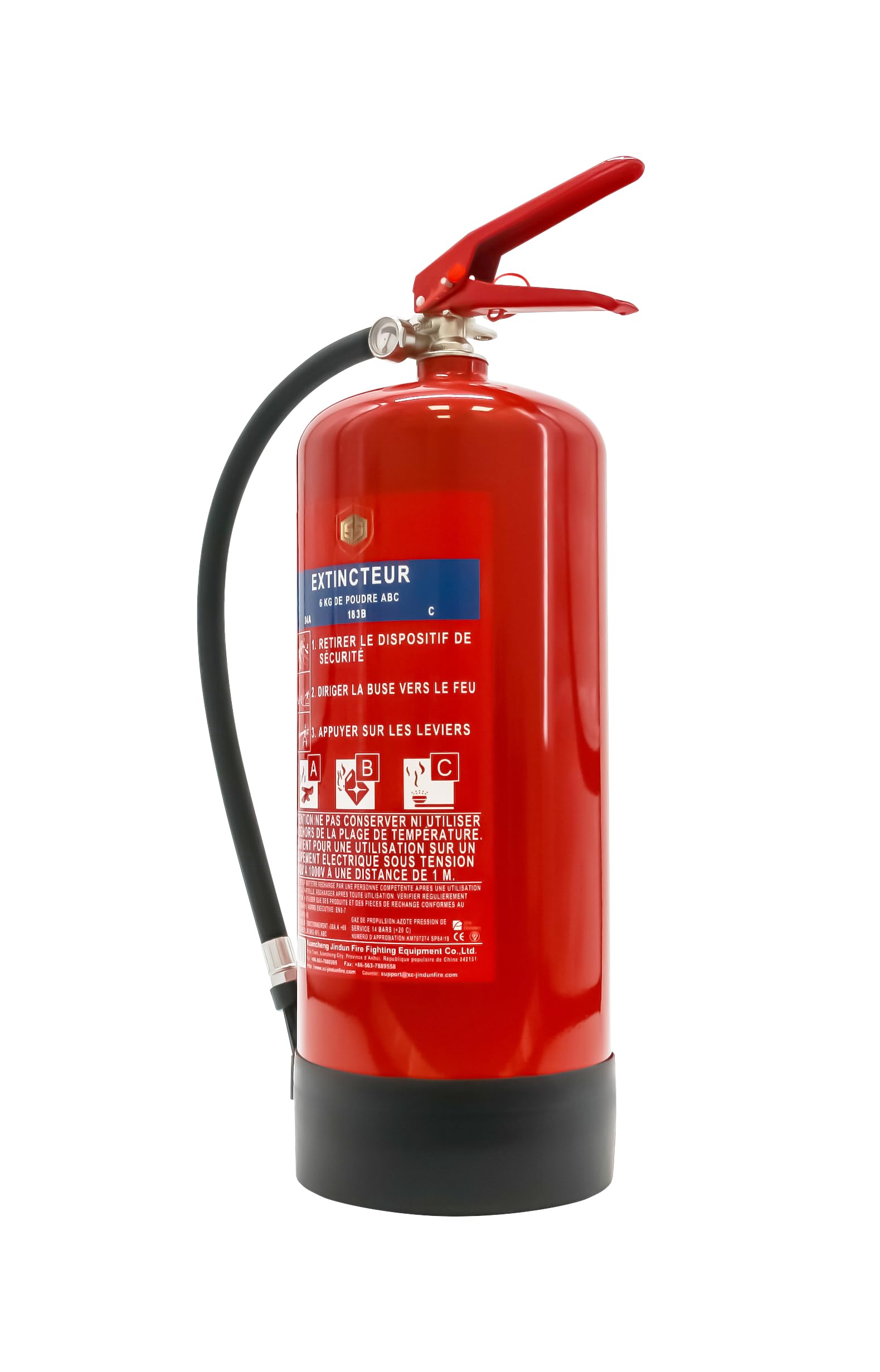 Extincteur à Poudre ABC 12 kg