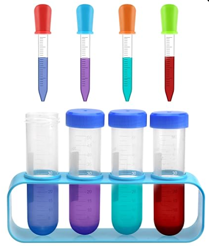 Kit Tubes à Essai avec Support – Laboratoire Éducatif