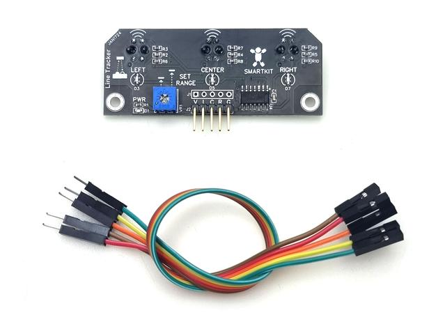 Module Suiveur de Ligne 3 Canaux à Infrarouge KUONGSHUN