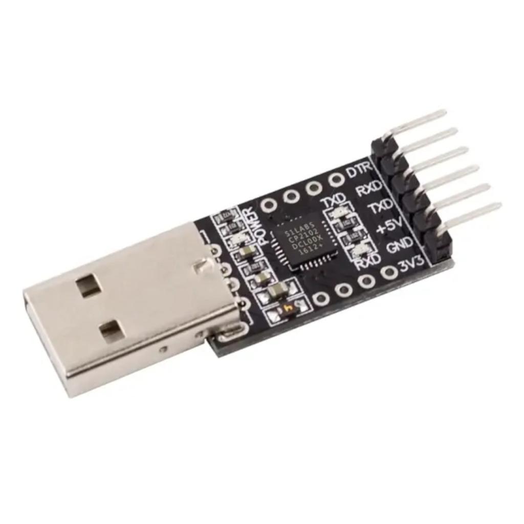 Programmeur USB vers TTL CP2102 USB 2.0 (6 Broches)