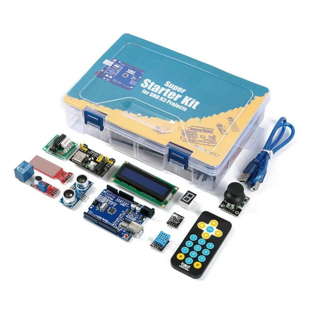 Super Kit de Démarrage Arduino UNO R3 pour Projets Électroniques